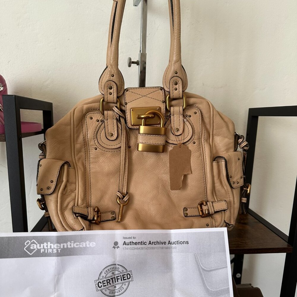 Authentic Chloe Paddington Bag